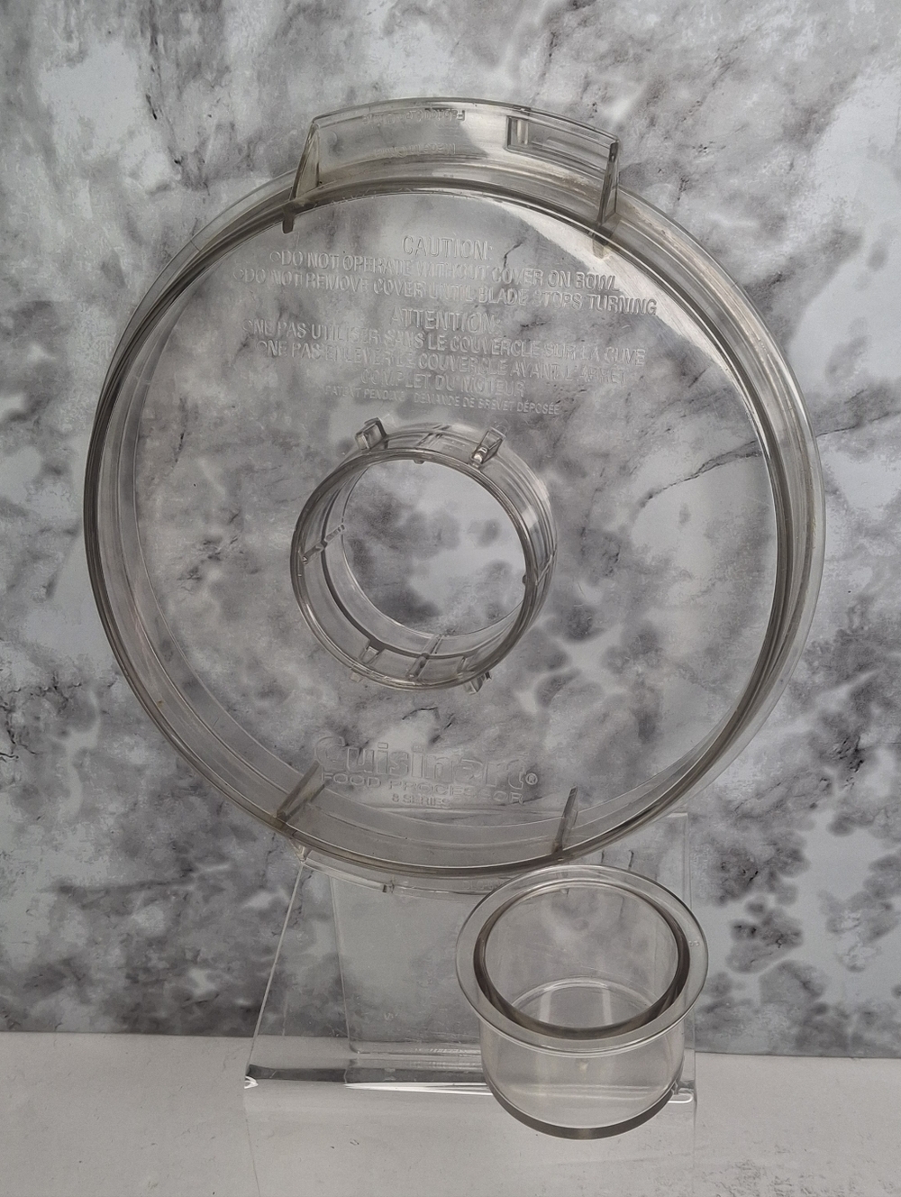 Cuisinart Compact Cover With Cap DLC-8 Series Flat Lid Cover Part # DLC-806GTX